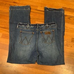 33 x 34 Wrangler Retro High Rise Trouser Jeans